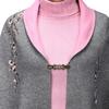 Sweater Duck Mouth Clips for Cardigans Vintage Shawl Cloak Clasp Rhinestone Cinching Clip for Women Shawl Shirt Dress