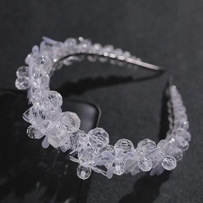 Fascia con Perline di Cristallo Europeo - Velo da Sposa e Accessorio per Capelli