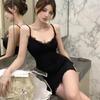 French temperament sexy hottie with chest pad suspender dress women's summer new slim and thin hip-wrapped short skirt