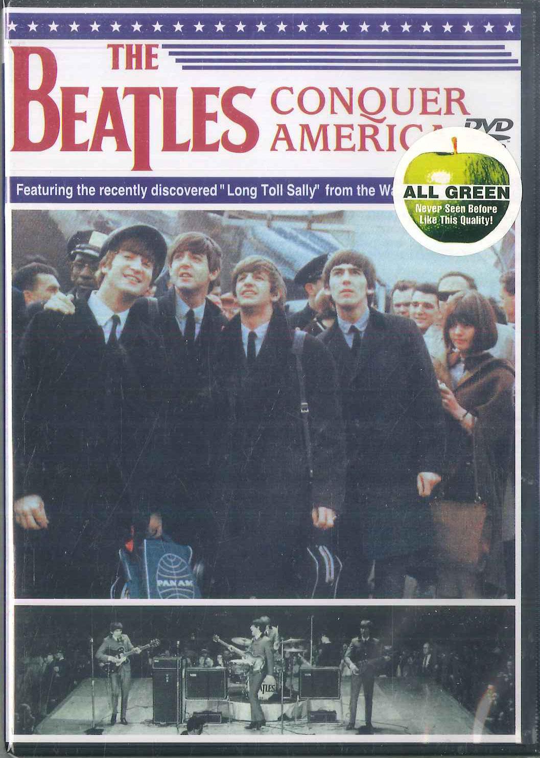 

DVD BEATLES - Conquer America 10021 ALL GREEN 2003 Japan Music Video Used