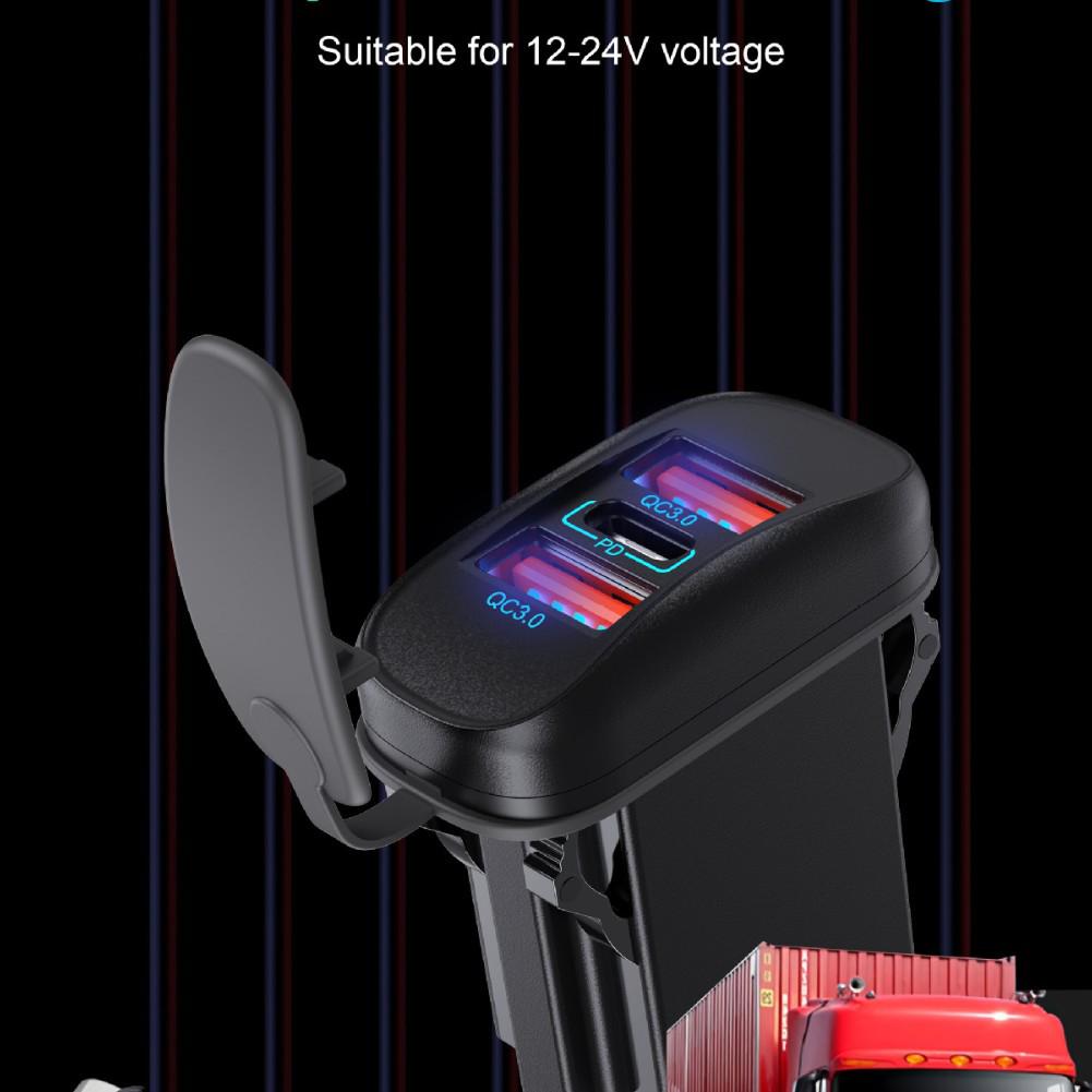 

Dual QC+PD Car & Boat Charger for Phones, 12-24V No
