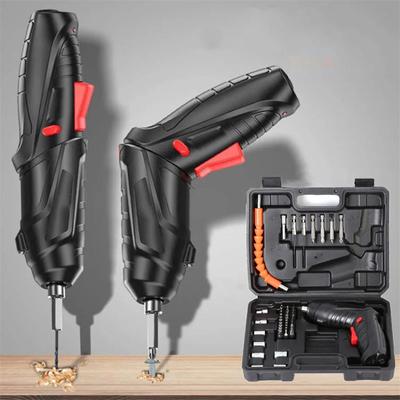 Súprava elektrického náradia 3,6 V Oprava údržby pre domácnosť 1800mAh lítiová batéria Mini domáci elektrický skrutkovač Elektrická vŕtačka