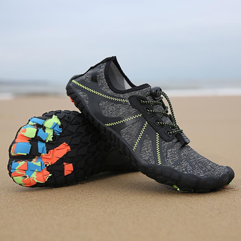 Outdoor Leisure Stream Backtracking Shoes Sports Wading Shoes Five-Finger Mountaineering Leaking Rafting Paddling Shoes Fishing Shoes