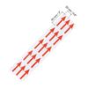 4 Sheet Self-Adhesive Labels Rectangle Arrow Stickers Small   Industrial Work