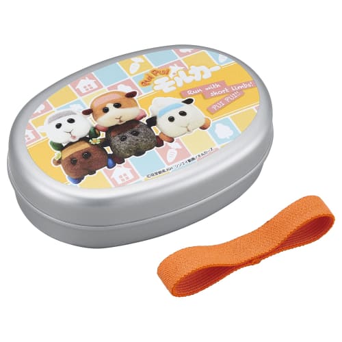 PUI PUI Molcar Aluminum Children's Lunch Box, Medium, with Divider, AL-5