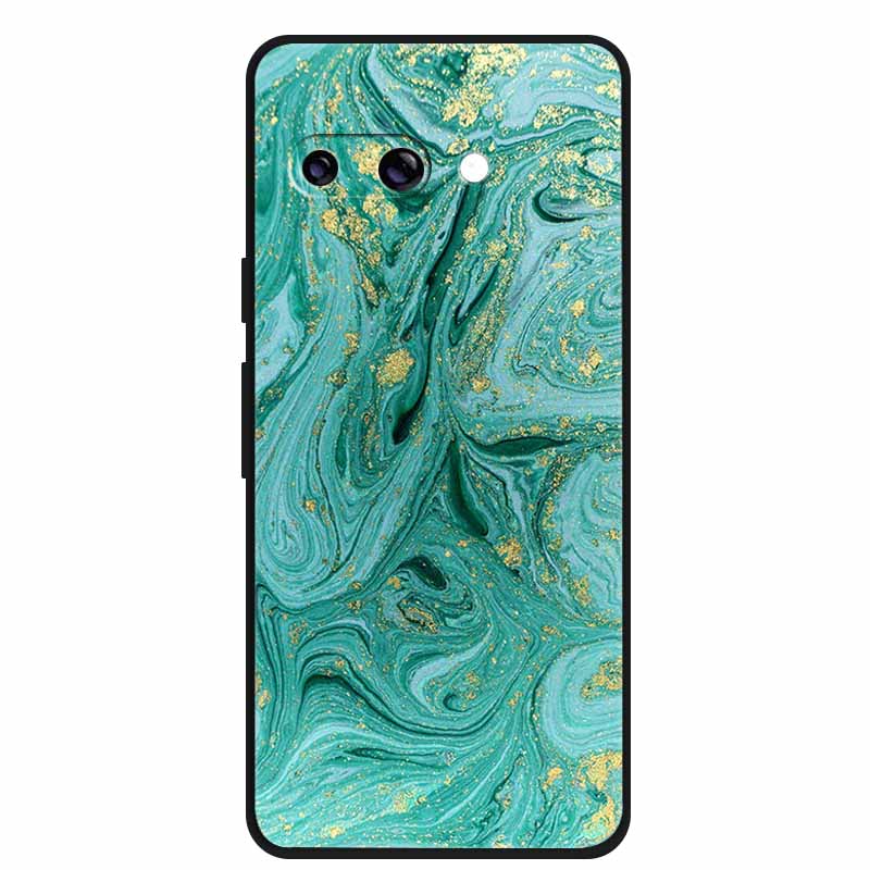 For Google Pixel 10A Case Color Blocking Marble Pixel 10 A Silicone TPU Soft Phone Case for Google Pixel 10A Shockproof Bumper