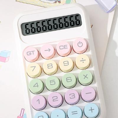 Fashionable and Lovely Office Calculator, Exquisite Keyboard Design, Round Keys, Simple Operation.