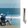 Clamp On Fishing Rod Holder Clamp Stainless Steel Fishing Rod Holder Kayak Boats Fishing Poles Support Clip Easy To Use