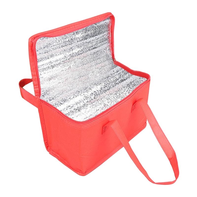 Lebensmittelliefertasche Groß Isoliert Picknick Lunch Kühlertasche Faltbar Kühlbeutel