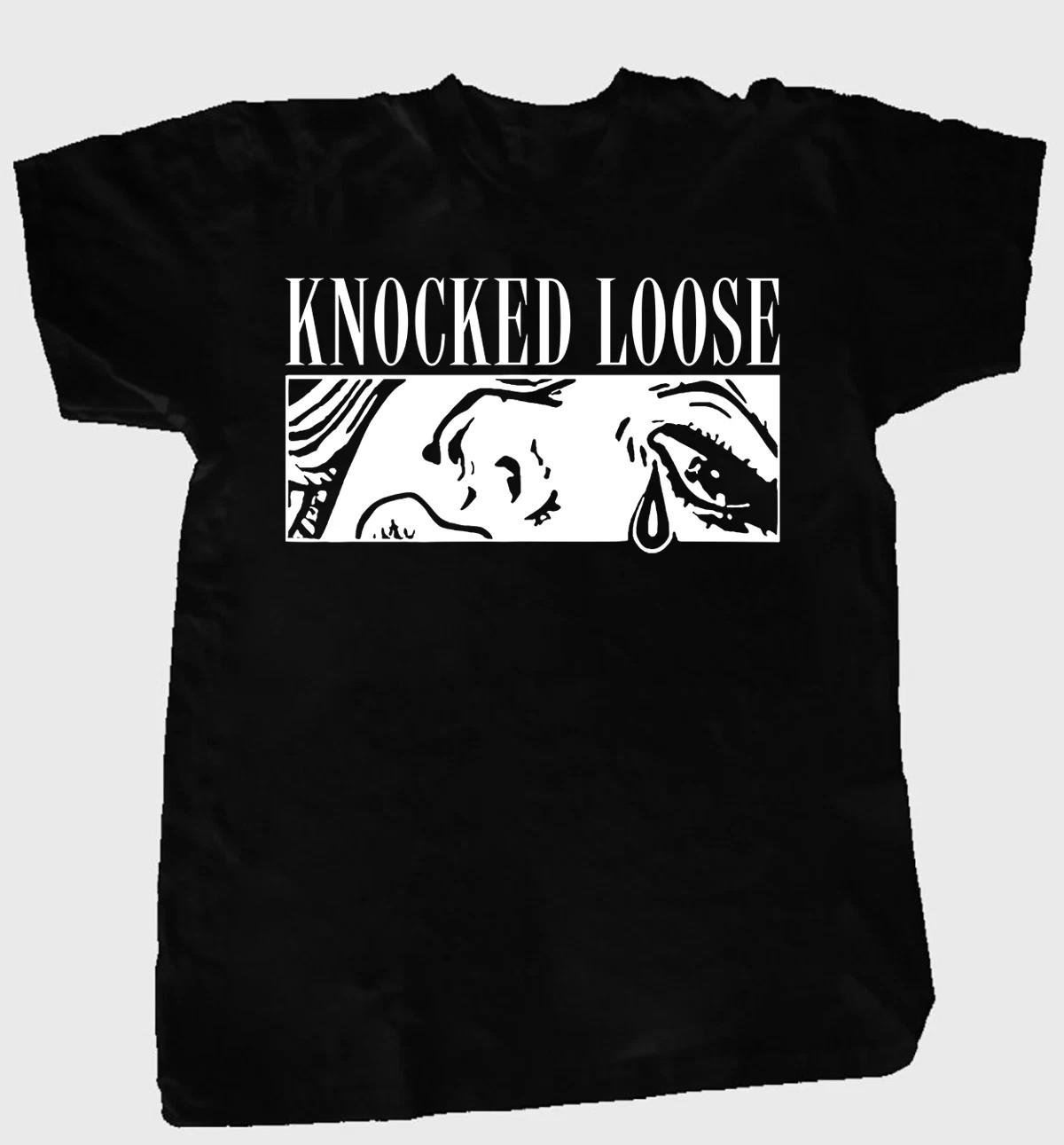 Knocked Loose Band Collection Album Heavy Cotton Black T Shirt CM430 S