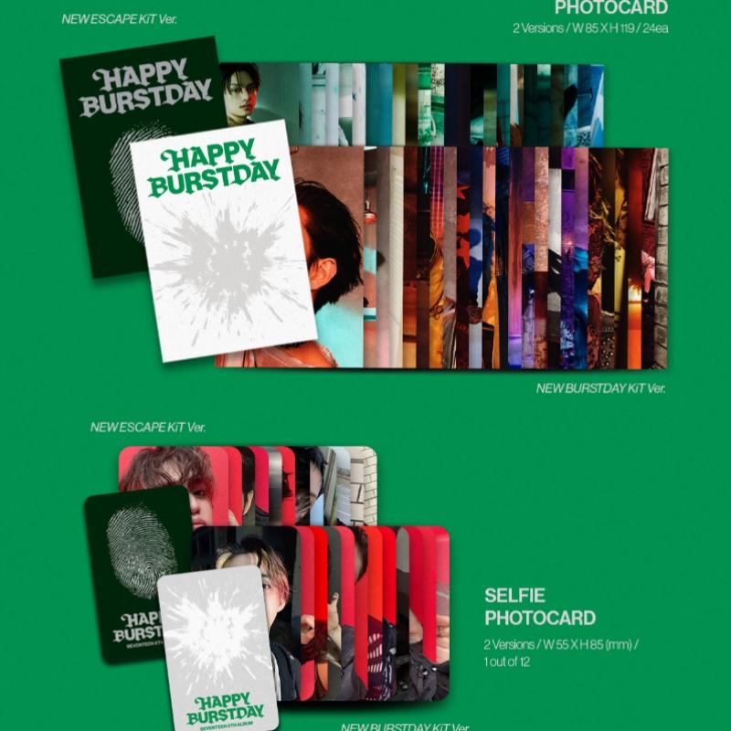 Seventeen   Šťastné Burstday   5. album  Kit Ver. 