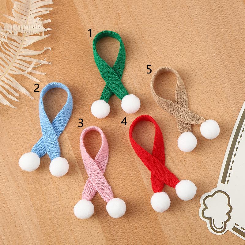 Christmas Scarf Candy Bottle & Bear Neck Bouquet Toy Accessories