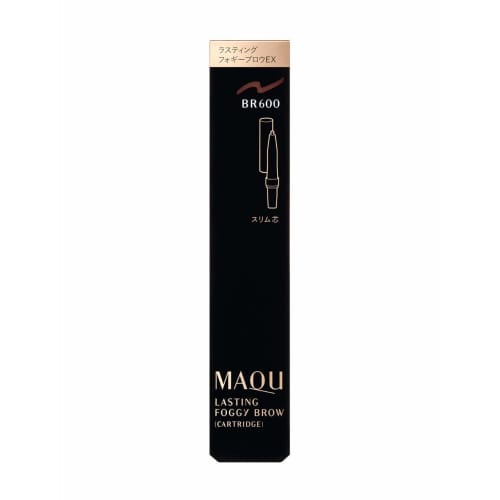Maquillage lasting foggy brow ex br600 dark brown cartridge waterproof 0.12g