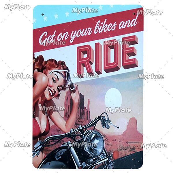 Garage Metal Sign Vintage Plaque OilGas Tin Sign Wall Decor For Man Cave Plate Crafts Art Poster Racing Car Custom