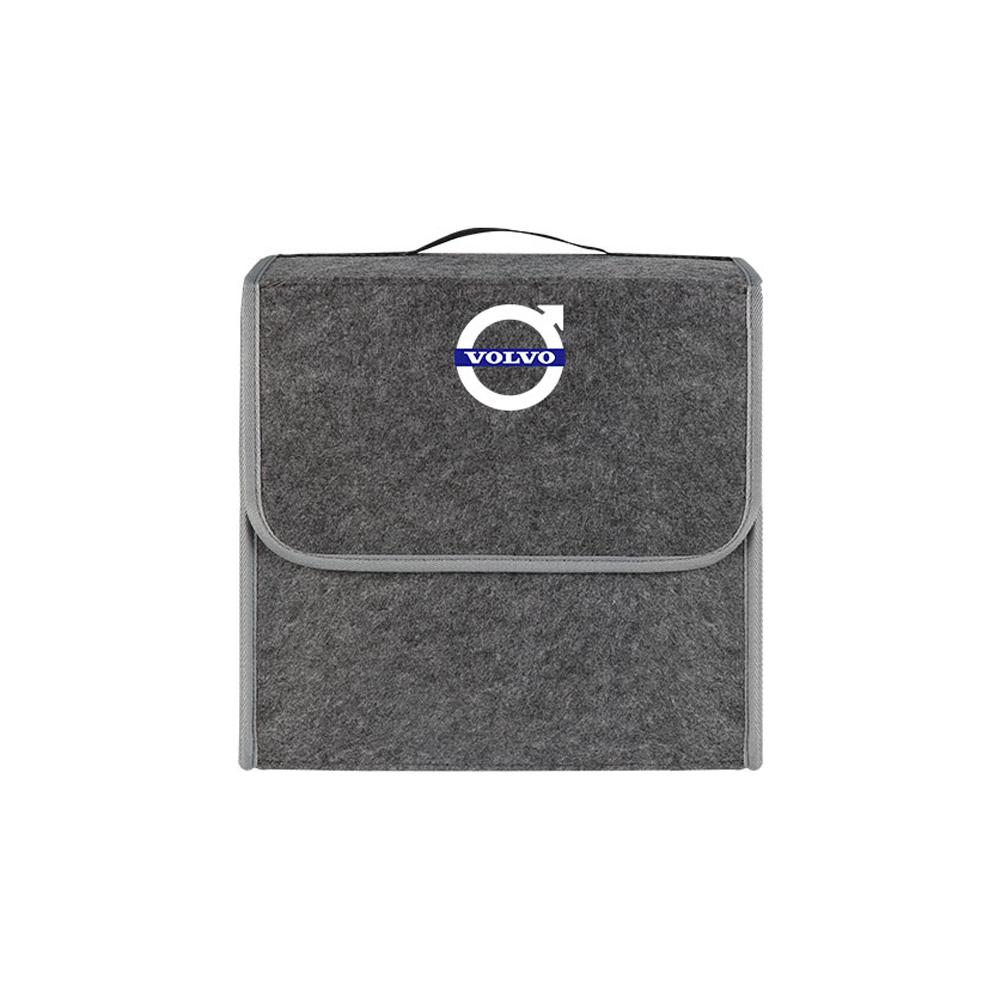 Car Trunk Storage Bag Felt Cloth Organizer Box Auto Accessories For Volvo V40 V60 V90 XC60 XC40 XC90 S60 S90 C50 S40 C70 Rdesign