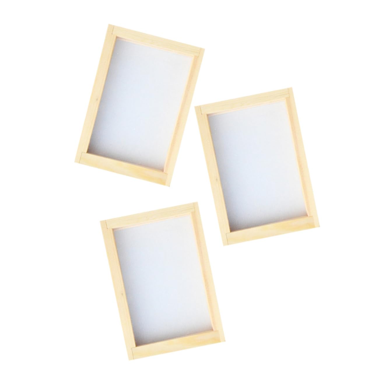 

SEWACC Деревянная сетка для изготовления бумаги Набор бумаги для изготовления бумаги Рукоделие Моющаяся и включает Идеально подходит для дома Самостоятельное DIY и Набор натуральных цветов, 3, Рамка,