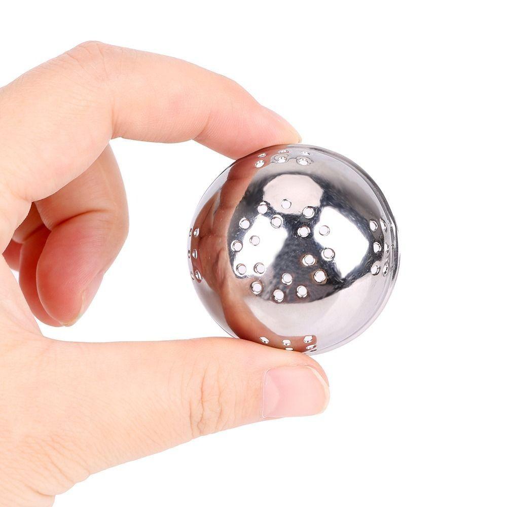 Corrosion Resistance Hanging Type Stainless Steel Kitchen Filtering Tennis Ball Tea Infuser Tea Leak Mesh Seasoning Ball