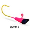 Colored Soft Worm Lure Jig Head Hook - Upturned Artificial Bait Fish Hook Tumbler for Fishing Tackle.