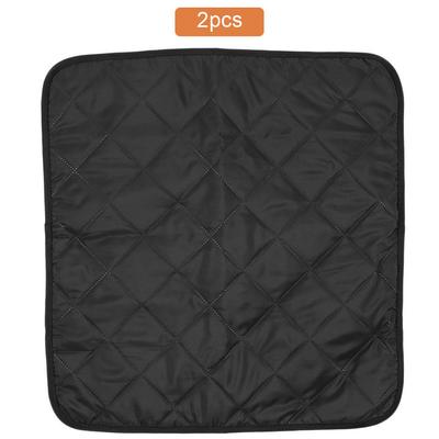 2pcs Multi Functional Reusable Water Absorbent Chair Sofa Wheelchair Cushion(Black )