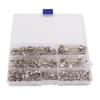 460Pcs Safety Pins 7 Sizes Iron Safe Multifunction Sturdy Reusable Safety Pins Assorted for Sewing