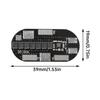 2S Lithium Battery Protection Board High-Current 50A Balancing Function Compatible with High-Drain Fan Cells Stable Operation