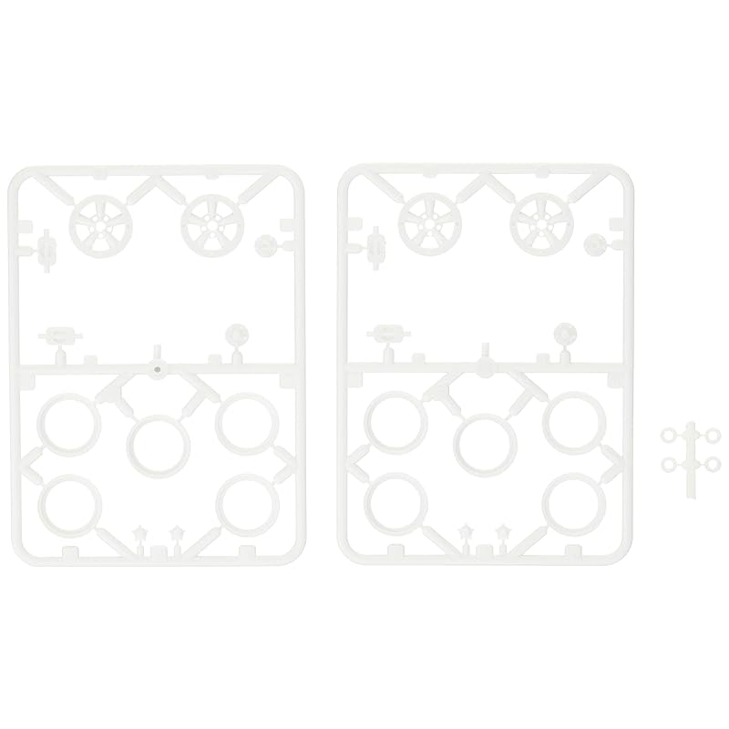 

asuka model 1/24 orange wheels A style plastic model parts OW-4