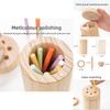 Wooden Take Color Balance Stick Game Children Puzzle Toy Set For Kids Fine Motor Skills And Concentration Development
