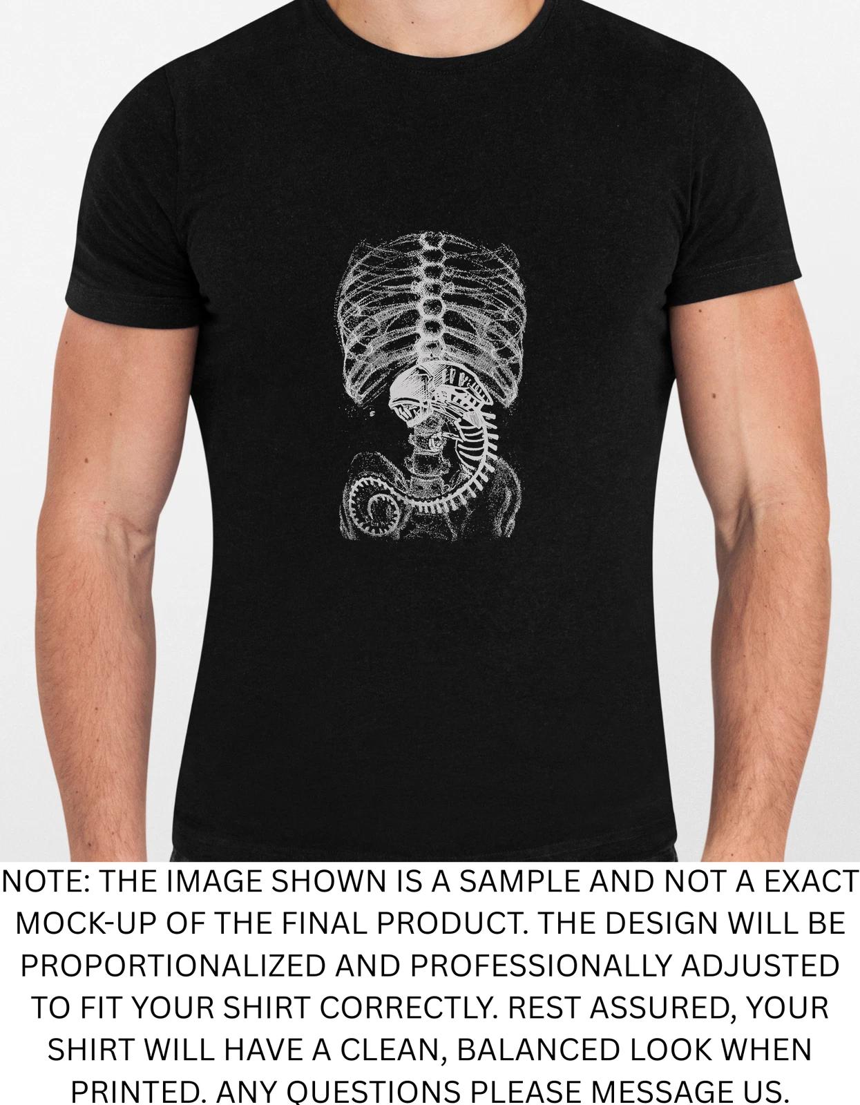 Men s and Women s T-shirts Aliens Graphic XXXXL