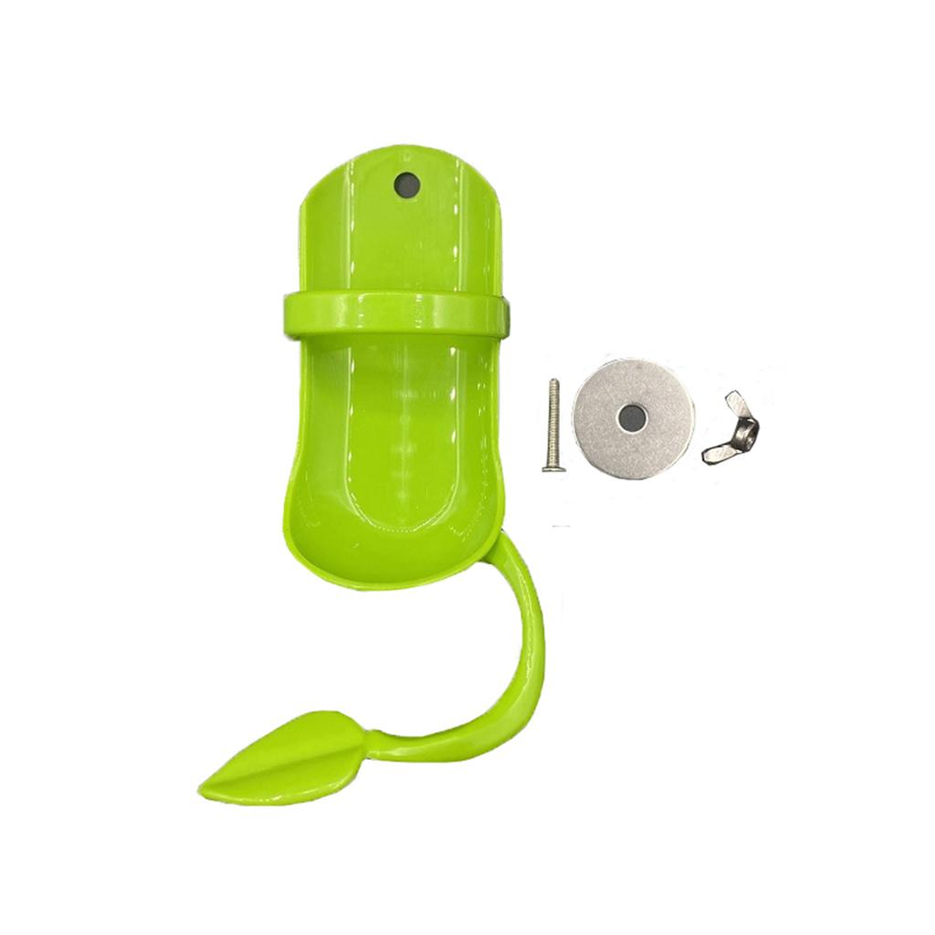 Cuttlefish Bone Holder Parrot Food Feeder Plastic Bird Perch for Budgie Conure