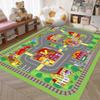 Tappetino da gioco per bambini Autostrada Città Simulazione Traffico Area Gioco Tappeto per Casa Soggiorno Camera da Letto Divano Bambini Tappetino Antiscivolo