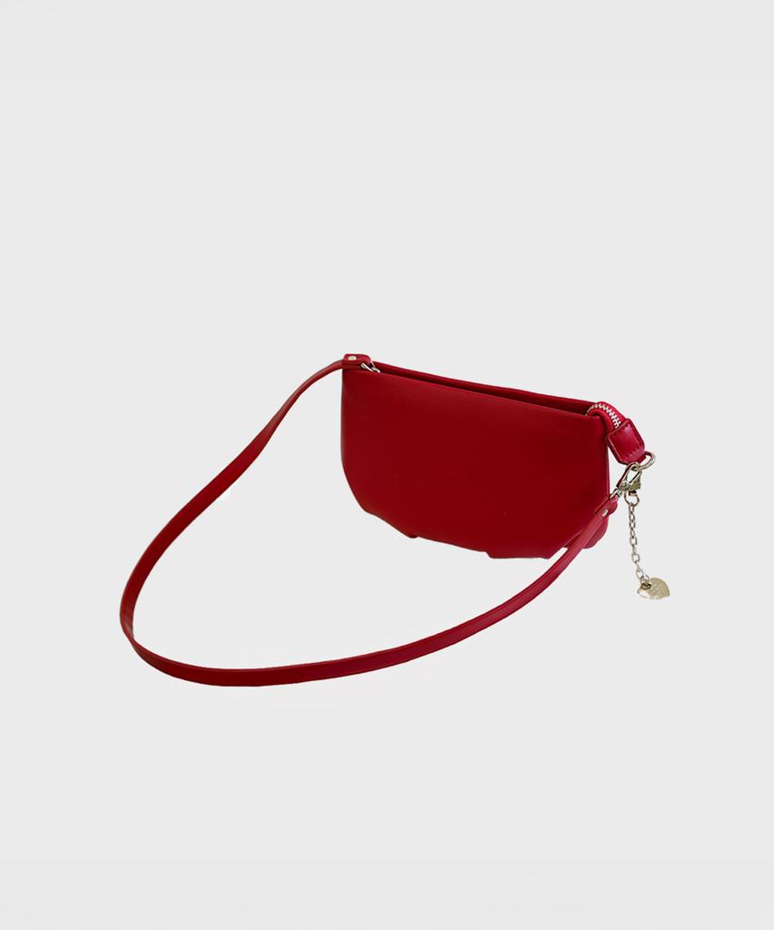 Prends Soin De Toi Lovelit Dumpling Pouch Bag Red