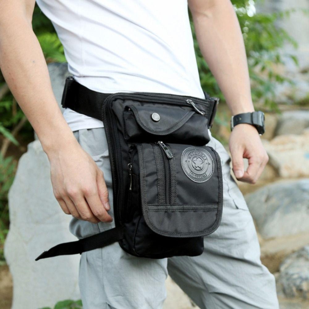 Adjustable Outdoor Drop Leg Bag Large Capacity Bike Cycling Bag Climbing Hiking Waist Pack  Riding