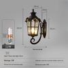 Roman Style Outdoor Wall Light