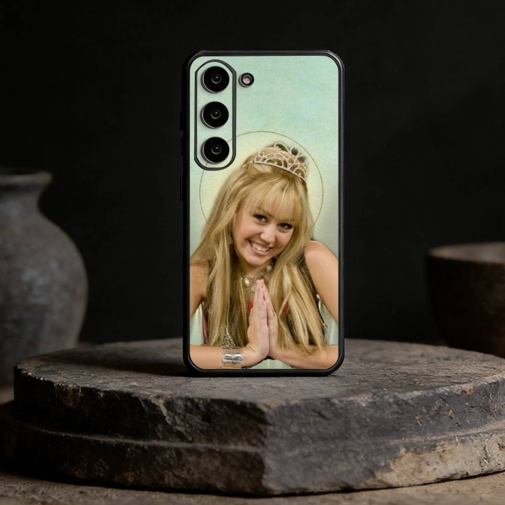 

FUNNY H-HannahS M-Montana Phone Case For Samsung Galaxy A91,80,73,72 ,71,53,52,32 ,31,22,21s,20,Soft Black Case Samsung a32 5g