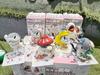 New Genuine Sharkitty Ver.1 Series Flocking  Kawaii Animal Figure Surprise Box Desk Decor Ornament Birthday Gift