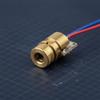 10 Sztuk Mini Wskaźnik Laserowy Dioda 5V 6mm Moduł Regulowana Miedziana Głowica Obwód Diod Laserowych Celownik Dla Elektroniki
