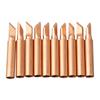 Soldering Iron Tip Precision 10Pcs Set of Copper Soldering Iron Tips 900M T K Improve Your Soldering Precision