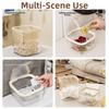 Waterproof Multifunctional Hair Accessory Organizer with Lid Pop Lid Desktop Multi-Purpose Storage for Beauty Essentials