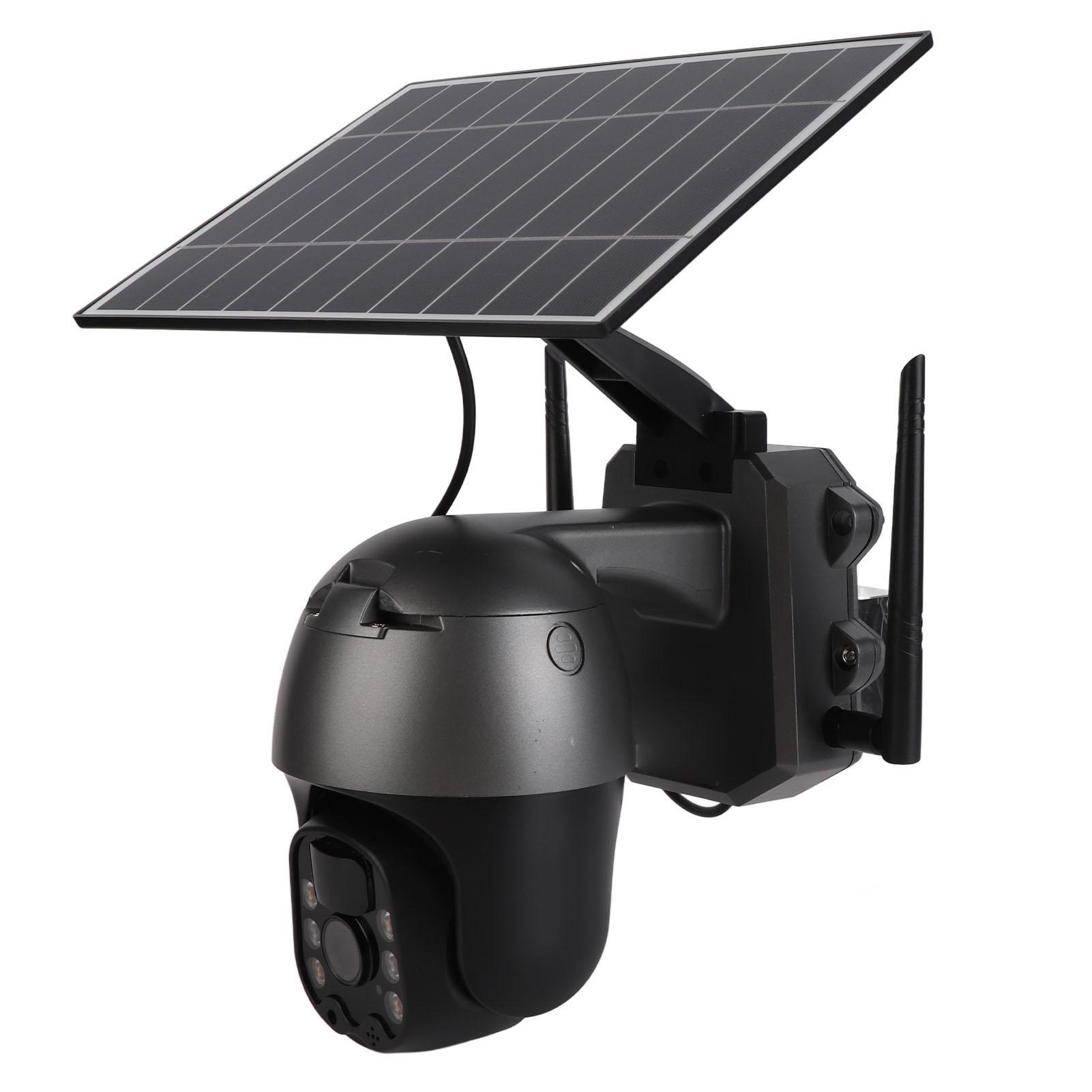 

Сонячна HD камера 4G з PIR датчиком руху, двостороннім голосовим зв язком, камера безпеки для вулиці 1920x1080P