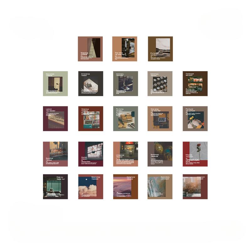46 Pcs/box Mushroom Collection Decorative Stickers Scrapbooking Diy Stick Label Diary Stationery Album Journal Sticker
