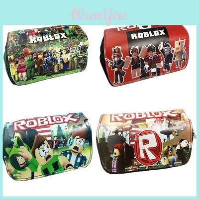 Roblox Pencil Case Cartoon Kids Stationery Organizer With Large Capacity And Durable Material