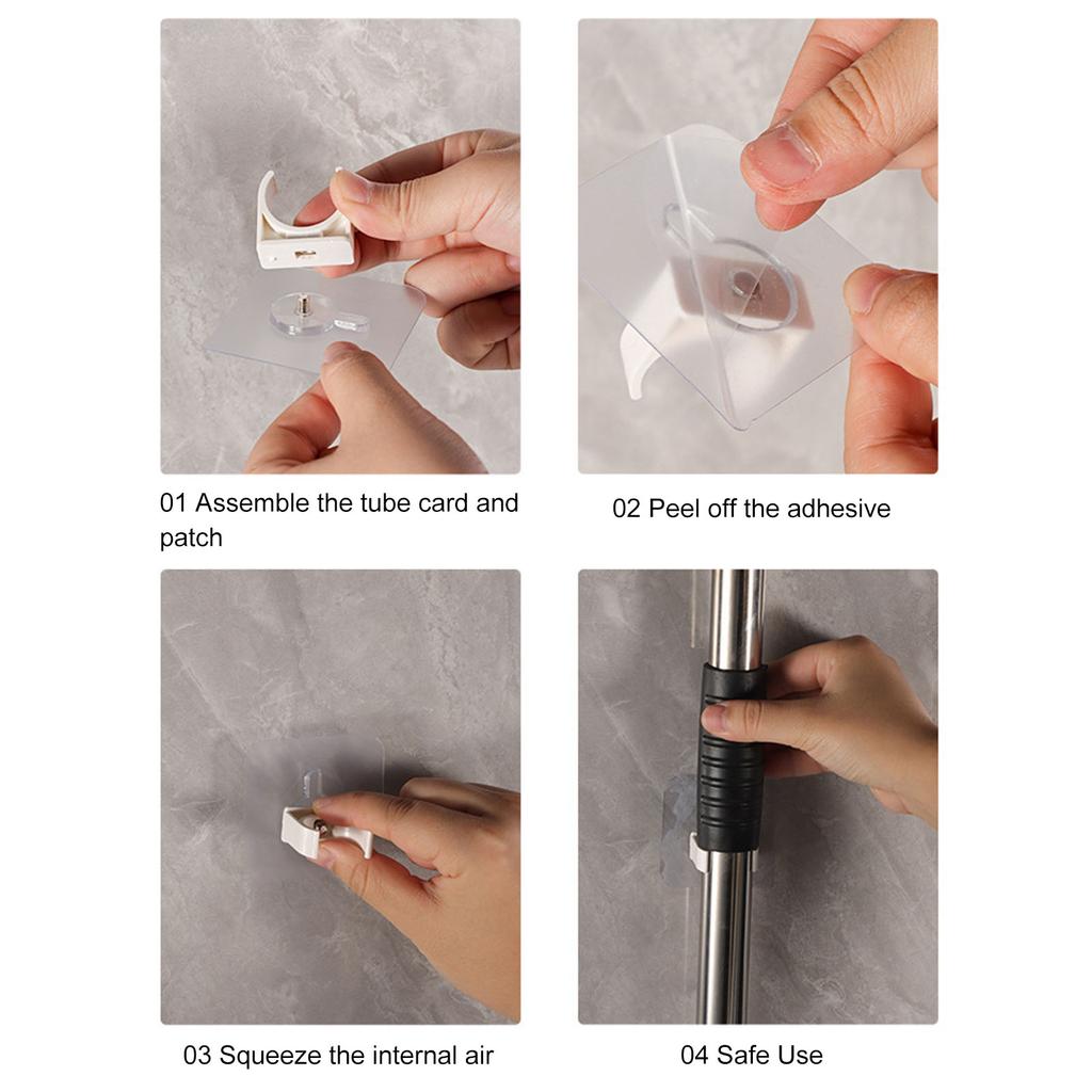 10pcs Pipe Holder Wall Fixing Pipe Brackets Pipe Mounting Clamps Home Renovations Support for Various Installation Need