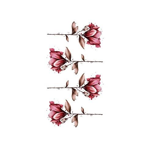 Small Fresh Tattoo Sticker Cute Swallow Fairy Fox Rose Sexy Waterproof Tattoo Sticker Female Suit Sticker