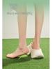 Aogushi Deng Women's 2026 Thick-Soled One-Strap Beach Sandals for Spring