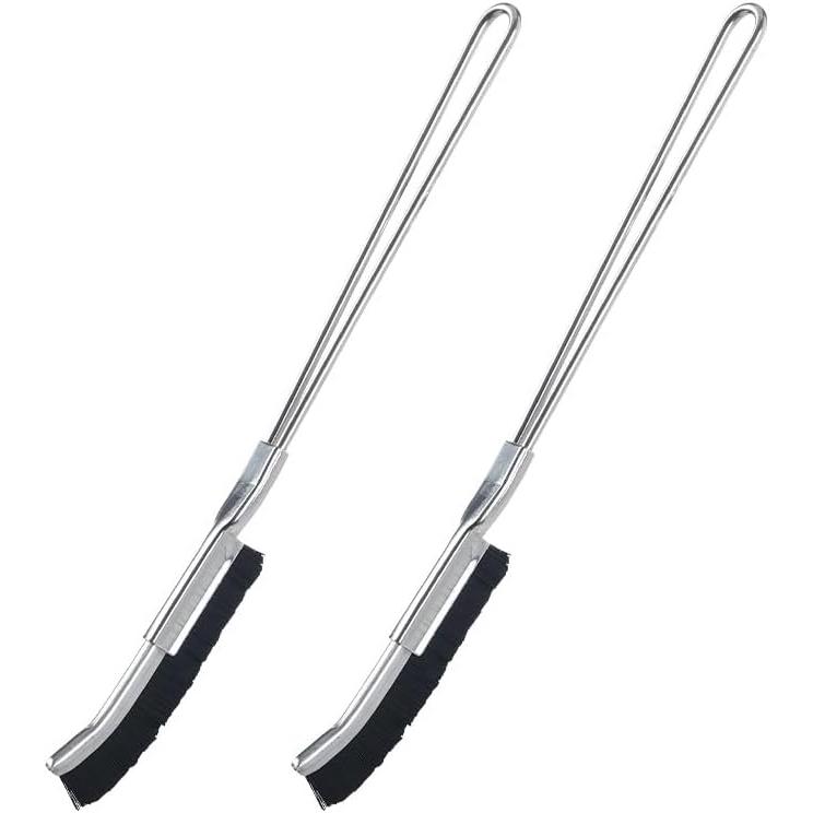 Gap Cleaning Brush Set of 2 Cleaning Gap Brush Slim Gap Cleaning Cleaning Brush Rail Gap Sash Dust Drain Faucet Kitchen Gasket Trivet Range Cleaning