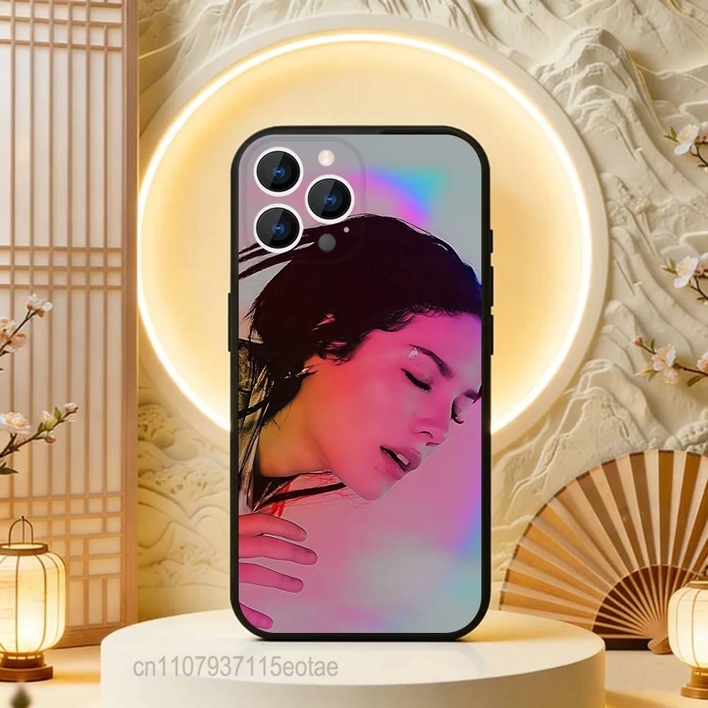 Singer H-Halsey Phone Case For iPhone 17,16,15,14,13,12,11,Pro,Max,Plus,E,Air,Mini Protective Black Cover