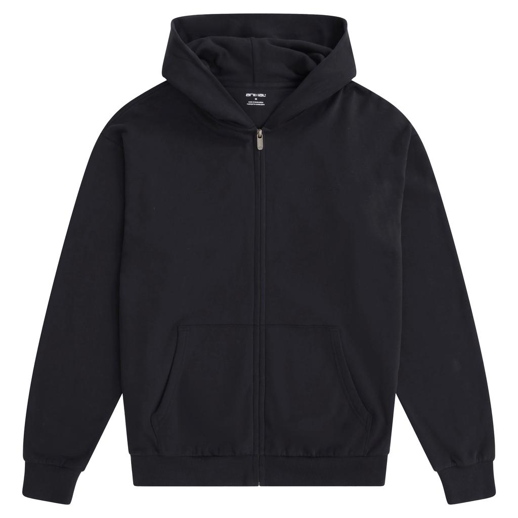Animal Mens Icon Logo Full Zip Hoodie