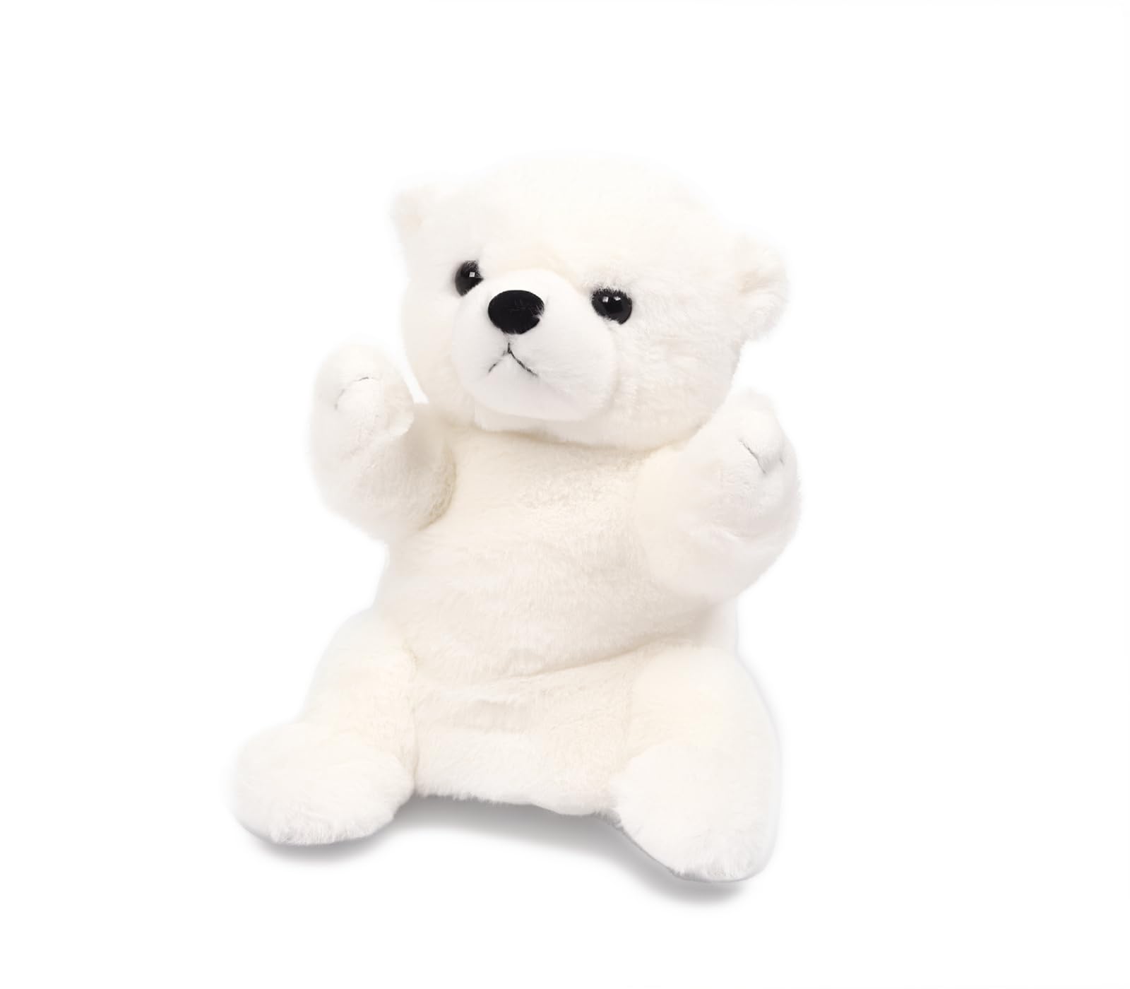 

Takeoff Hand Puppet Polar Bear Plush Toy