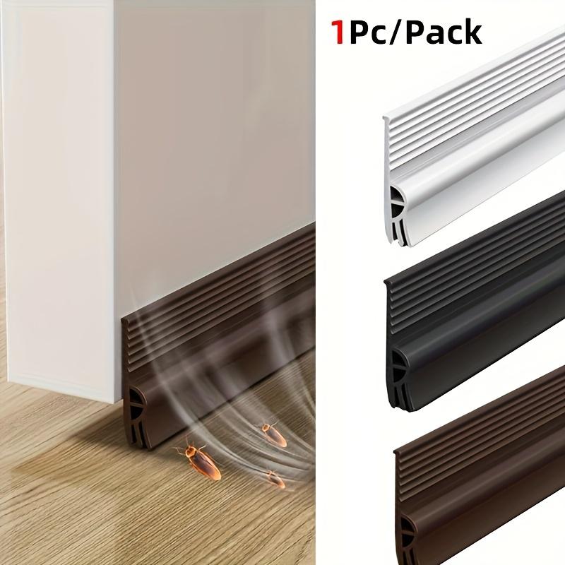 1pc Adjustable Under Door Draft Stopper, 39.37inch Weather Stripping Seal, Non-Marking Noise Insulation Blocker for Exterior & Interior Doors