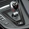 For Bmw M3 F80 M4 F82 Real Carbon Fiber Interior Gear Box Shift Knob Cove Trim